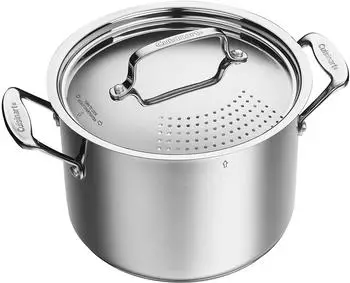 Cuisinart Topf aus Edelstahl mit Siebdeckel 6 l