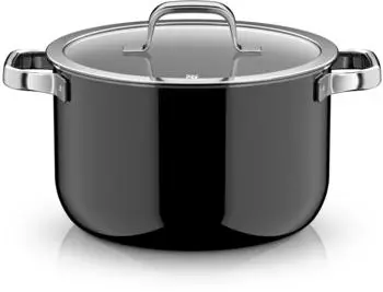 WMF Fusiontec Mineral Pro Kochtopf mit Deckel 24 cm schwarz