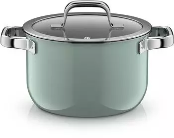 WMF Fusiontec Mineral Pro Kochtopf mit Deckel 20 cm Eucalyptus Haze (05 1980 5290)