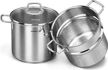 Korkmaz Topf-Set Perla 18/10 Edelstahl 20 cm