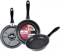 Magefesa Pfannen-set Marengo Grau 18 20 24 Cm