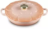 Le Creuset 296681, Le Creuset Gourmet-Profitopf Signature Blume 26 cm Peche