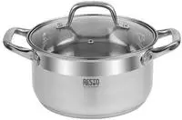 RESTO Kitchenware Kochtopf "Libra, Topf energiesparend und sp&uuml;lmaschinenfest"...