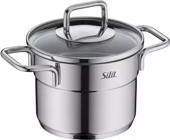 Silit Extra Cook Kochtopf Edelstahl 18/10 Universalboden 12 cm
