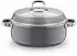 WMF Fusiontec Mineral Pro, Schmortopf mit Deckel, 28 cm, Platinum