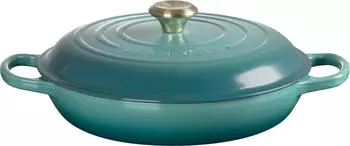 Le Creuset Gourmet-Profitopf Signature in bleu riviera (28 cm / 2,8 Liter)