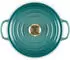 Le Creuset Bräter Signature rund in bleu riviera (20 cm / 2,4 l)