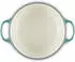 Le Creuset Bräter Signature rund in bleu riviera (20 cm / 2,4 l)
