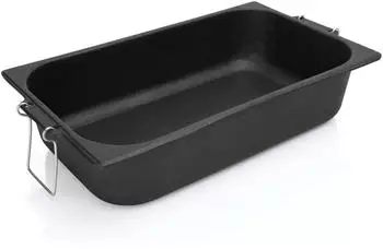 WAS Germany Bräter Mit Fallgriffen 52 x 31,5 x 12,5 cm Gusseisen