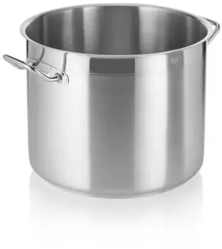 WAS Germany Profi Edelstahl-Kochtopf Fleischtopf mit Deckel 30,0 Liter ØxH: 36 x 30 cm