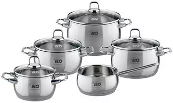 Elo Topfset STELLA NOVA 5-tlg silber 32x30x53 cm