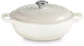 Le Creuset Stew Pot Signature in meringue