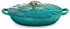 Le Creuset Gourmet-Profitopf Blume in bleu riviera