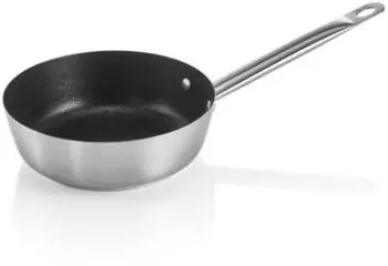 WAS Germany Sauteuse Cookware 21 mit Antihaftbeschichtung, Ø 20 cm 1,5 ltr., Chromnickelstahl 18/10