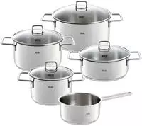 Fissler Topf-Set "LumiTherm" Set, 3 Kocht&ouml;pfe, 1 Bratentopf, 1 Stielkasserolle, 9