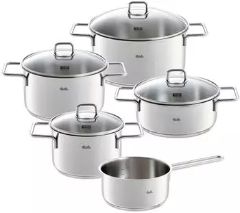 Fissler LumiTherm Edelstahl-Topfset 5-teilig