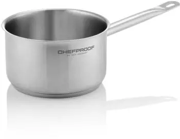 WAS Germany Stielkasserolle CHEFPROOF, &Oslash; 16 cm, 1,5 ltr., Chromnickelstahl