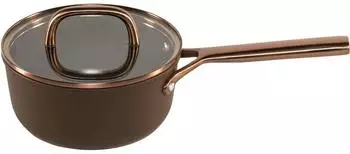 ZWILLING Stieltopf Milano mit Glasdeckel &Oslash; 18 cm Braun
