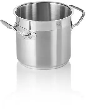 WAS Germany Profi Edelstahl-Kochtopf Suppentopf mit Deckel, 3,0 Liter, &Oslash;xH: 16 x 16 cm