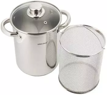 KINGHOFF Kochtopf Edelstahl 4,2 L 16 cm