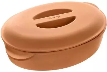 Berndes Br&auml;ter Br&auml;terparade Terracotta oval H 13 cm x 25 cm