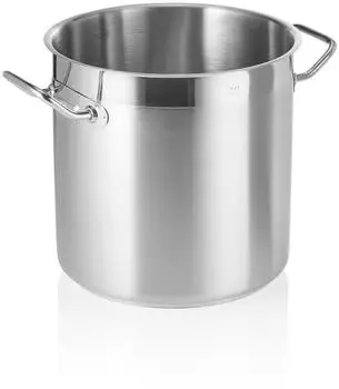 WAS Germany Profi Edelstahl-Kochtopf Suppentopf mit Deckel, 17,0 Liter, &Oslash;xH: 28 x 28,5 cm
