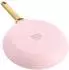 GreenPan Topfset Padova Reserve 6-tlg. Stielkasserolle 18 / Kasserolle 24 / Bratpfanne (Creme Rosa)