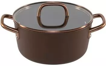 ZWILLING Kochtopf Milano Stieltopf mit Glasdeckel &Oslash; 24 cm Schwarz