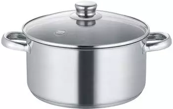 Berndes New Roma Kochtopf Glasdeckel 5,1 L &Oslash; 24 cm