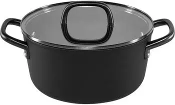 ZWILLING Kochtopf Milano Glasdeckel &Oslash; 24 cm schwarz