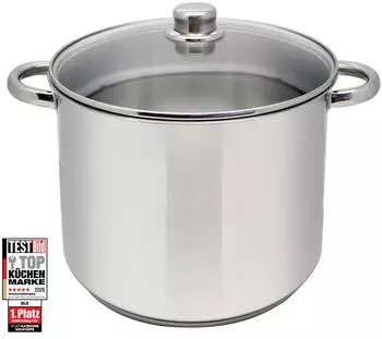 Elo Gemüsetopf Basic Edelstahl 1-tlg innen satiniert 10 L x Ø 24 cm