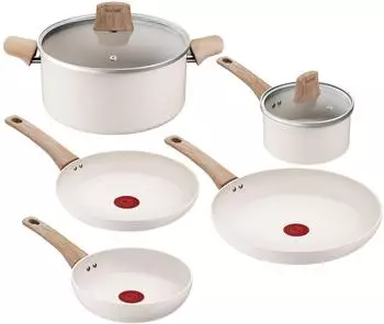Tefal Tefal Cera Bright On Kochgeschirr Set 7 tlg Keramik Antihaft Induktion