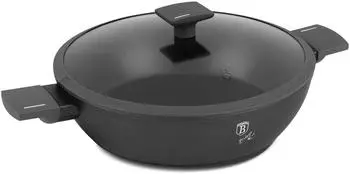 BerlingerHaus Antracit Collection Flacher Kochtopf 3,8 l 30 cm