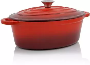 BBQ-Toro Br&auml;ter Emaille Rot