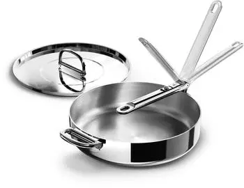 Joseph Joseph Space Steel Sauteuse 28 cm Edelstahl
