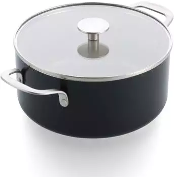 KitchenAid Kochtopf 24 cm 4.91 l Schwarz