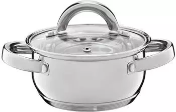 Ambition 1 Kochtopf 14 cm 1,1 l Edelstahl Silber