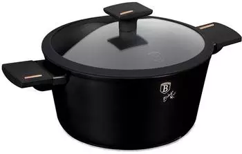 BerlingerHaus Monaco Collection Kasserolle 20 cm Schwarz
