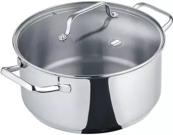 Berndes B.BRILLIANT Kochtopf 24 cm 4,9 l Edelstahl Silber