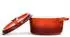 BIG-PAN Emaillierter Ø24 cm Dutch Oven Cocotte 24 cm 4 l