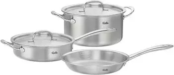 Fissler M5 Pro-Ply Topfset 5-tlg. Edelstahl Silber