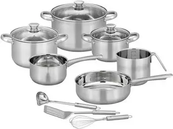 GSW Toronto Topfset Edelstahl Silber