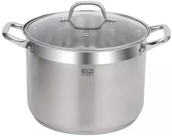 Resto Kitchenware Libra Topfset 26 cm/36 cm 10 l Edelstahl Silber