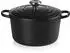 Le Creuset Signature Bräter 24 cm rund hoch schwarz