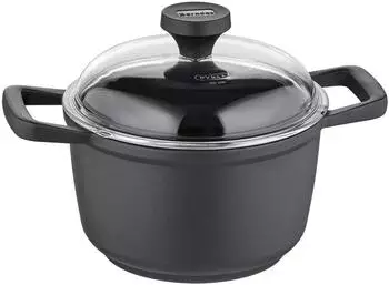 Berndes Edition 100 Kochtopf 20 cm Schwarz Aluguss