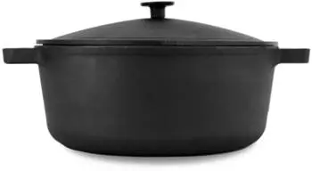 BIG-PAN Schmortopf 28 cm 6 l Gusseisen