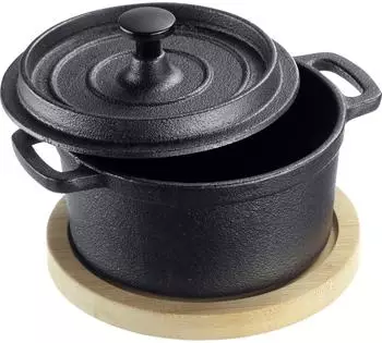Westmark Tapas + Friends Kochtopf 250 ml Schwarz Gusseisen