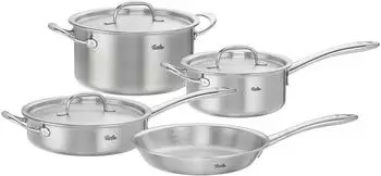 Fissler M5 Pro-Ply Topfset 7-tlg. Silber Edelstahl
