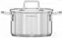 Hanseatic Daily Kochtopf 20 cm Silber Edelstahl Antihaft