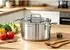 Hanseatic Daily Kochtopf 20 cm Silber Edelstahl Antihaft